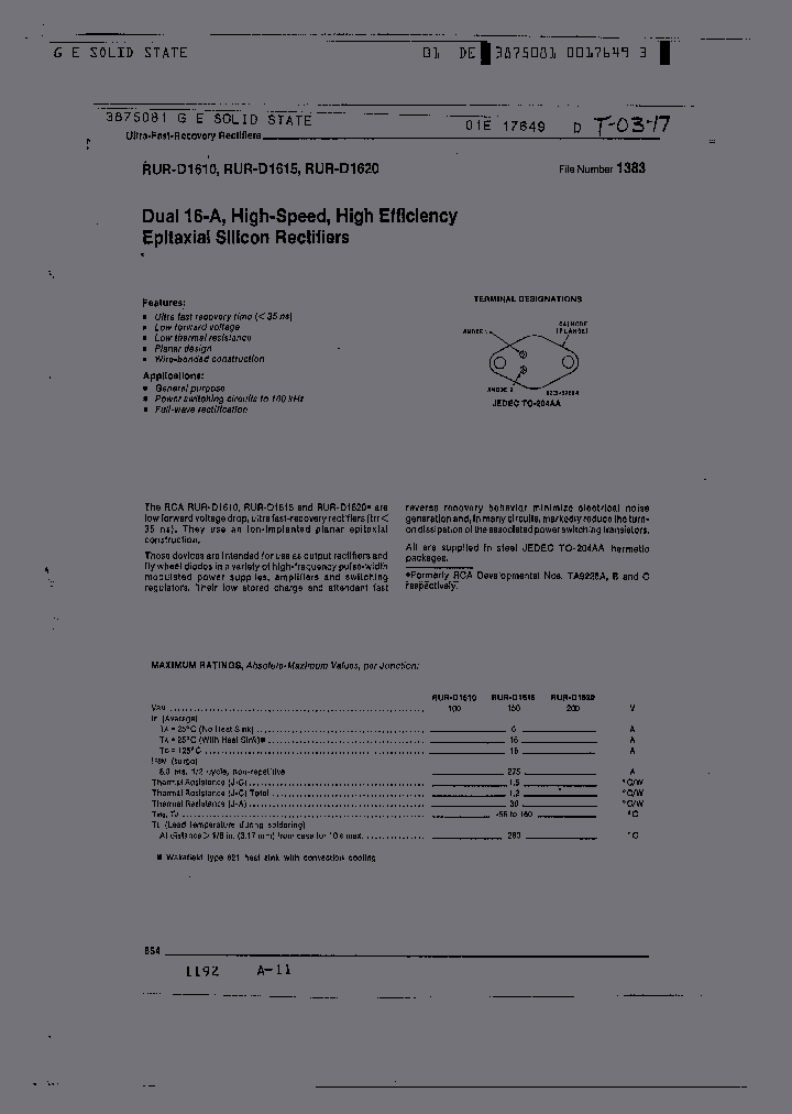 RUR-D1620_1302967.PDF Datasheet