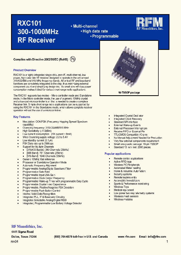RXC101_1149410.PDF Datasheet
