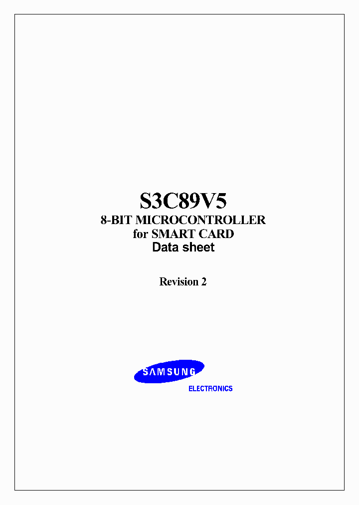 S3C89V5_1303765.PDF Datasheet