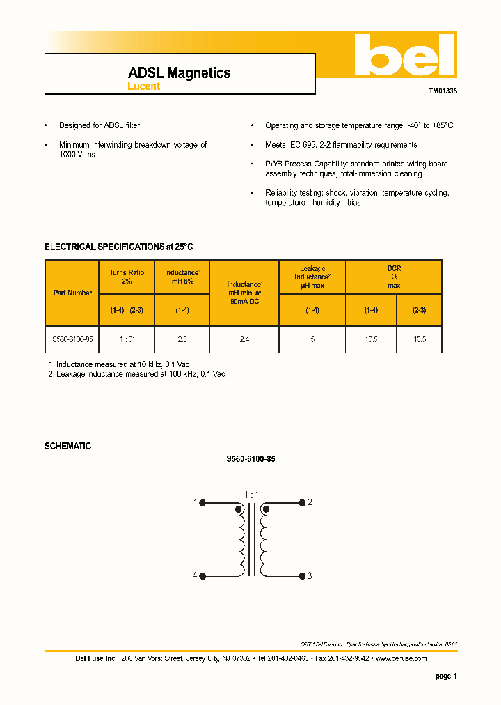 S560-6100-85_1303965.PDF Datasheet