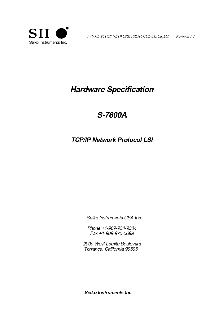 S-7600A_999295.PDF Datasheet