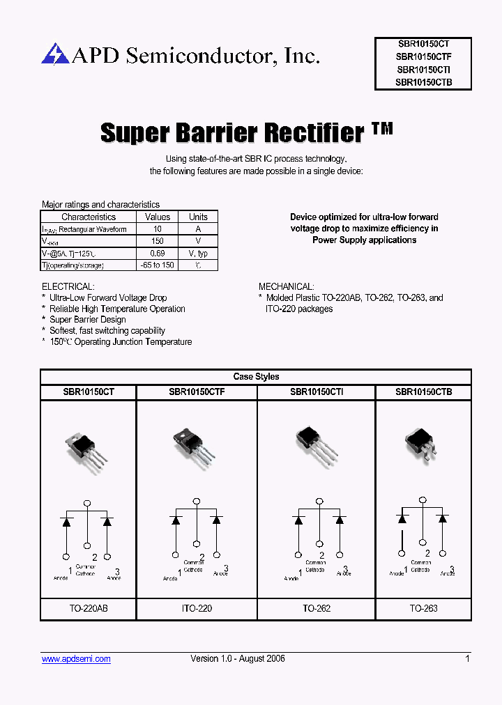 SBR10150CT_1117537.PDF Datasheet