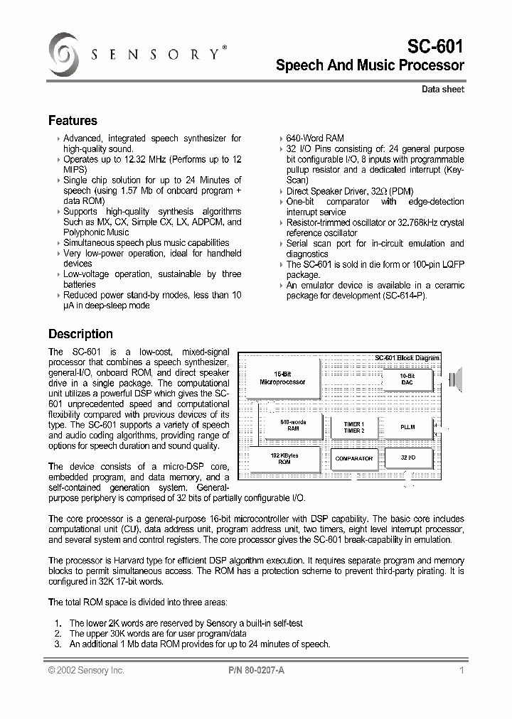 SC-601_1028625.PDF Datasheet