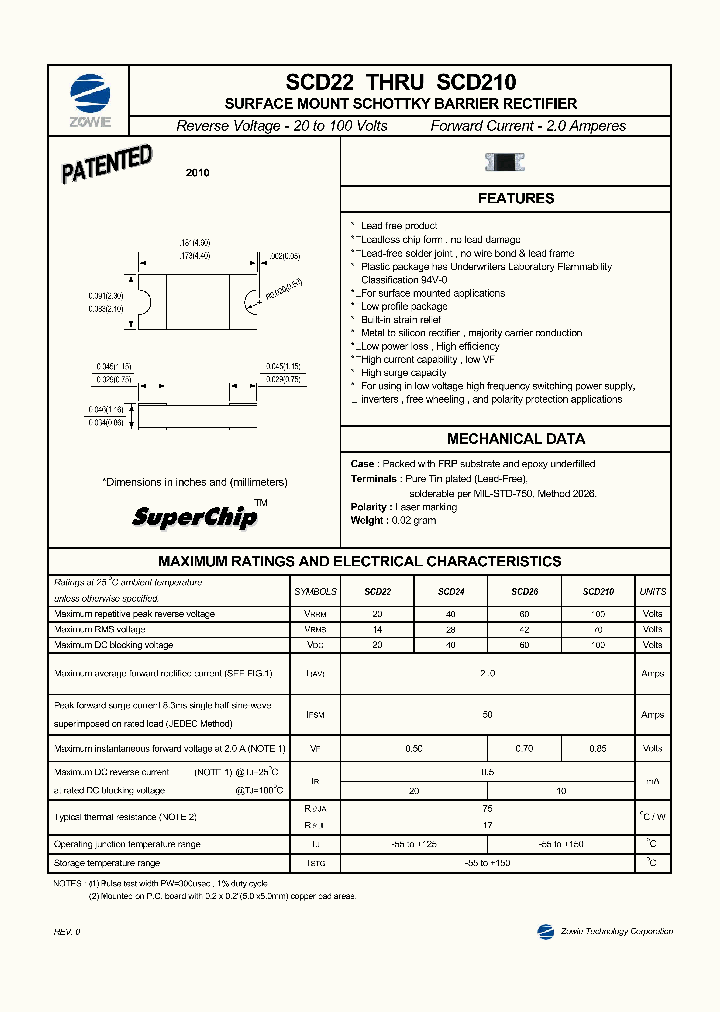 SCD210_1171303.PDF Datasheet