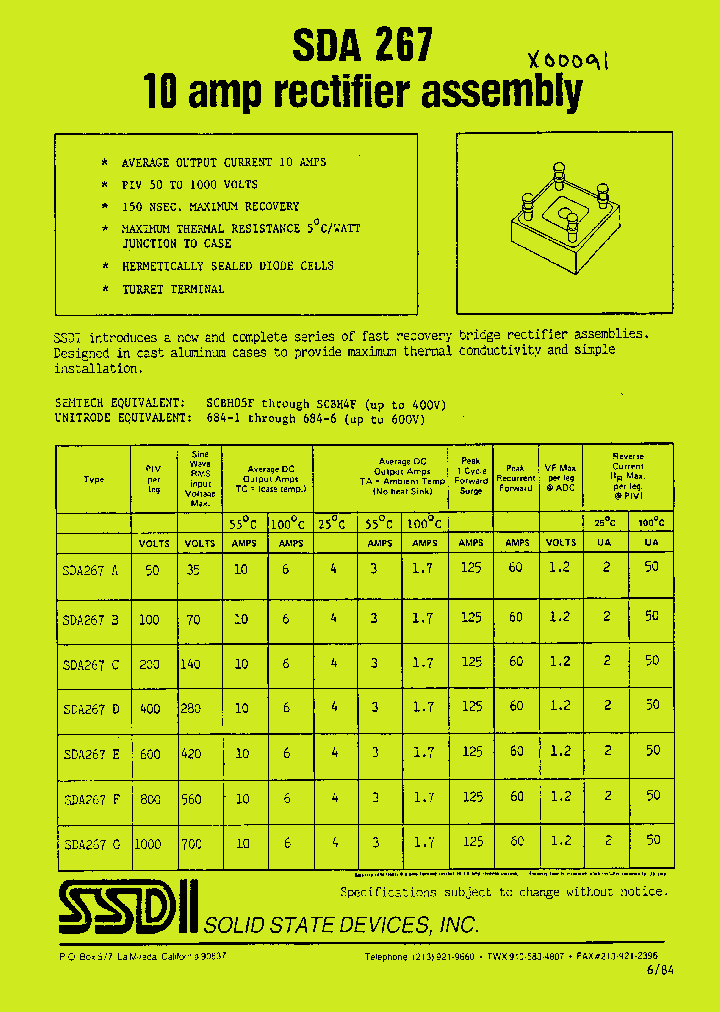 SDA267_1306407.PDF Datasheet