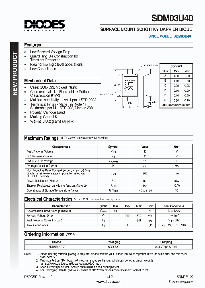 SDM03U40_1306551.PDF Datasheet