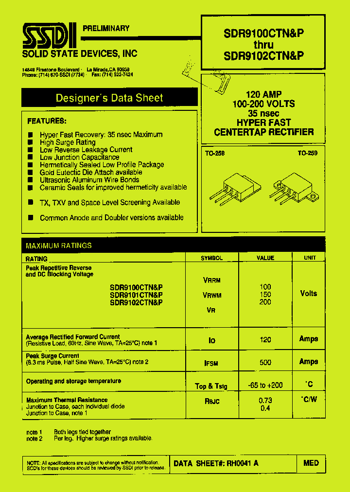 SDR9102CTP_1306700.PDF Datasheet