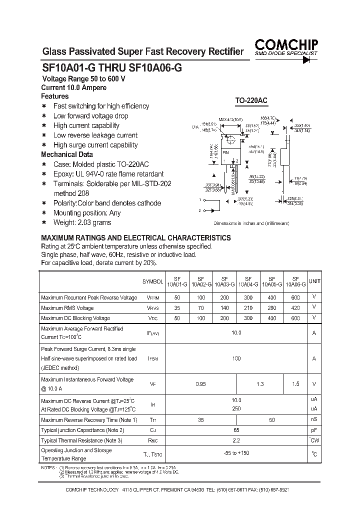 SF10A06-G_1307180.PDF Datasheet