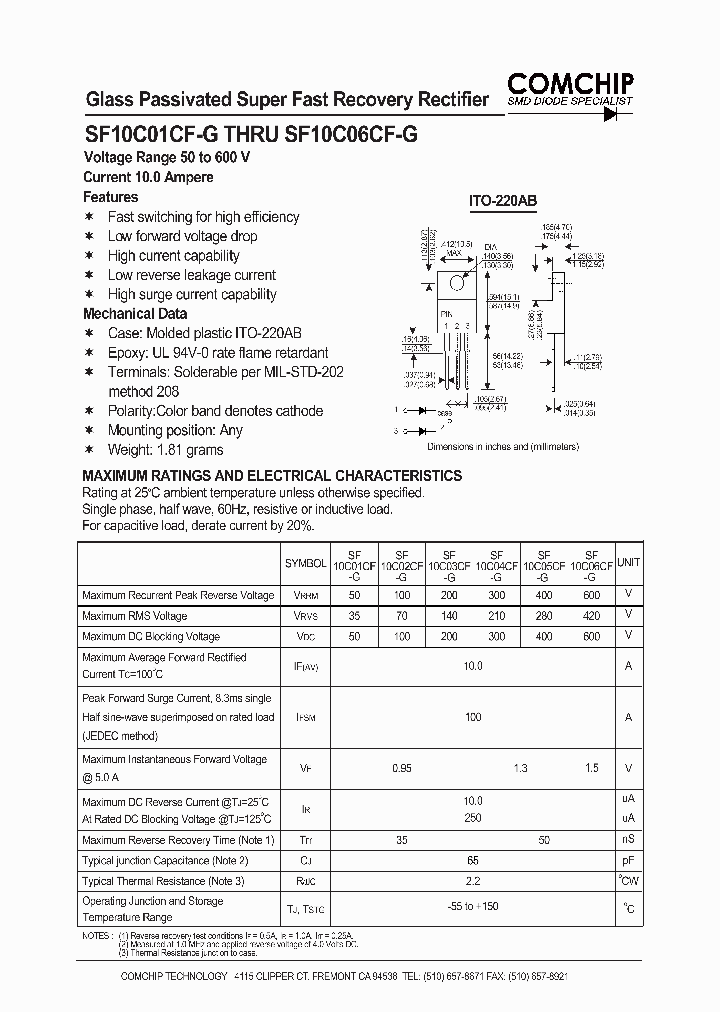 SF10C06CF-G_1307181.PDF Datasheet
