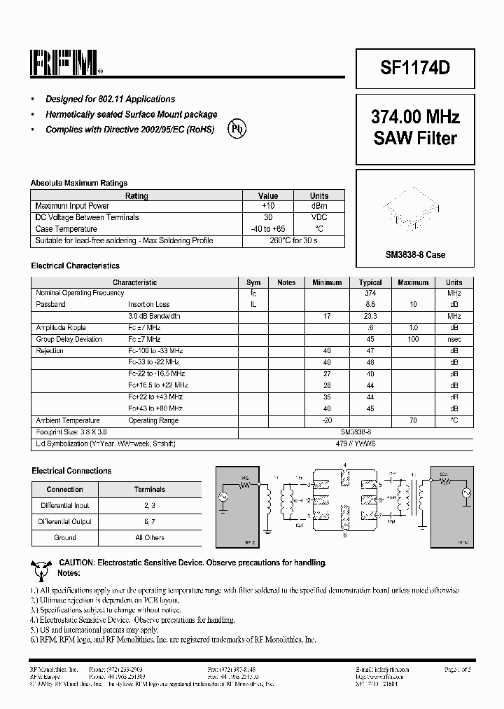 SF1174D_1307205.PDF Datasheet