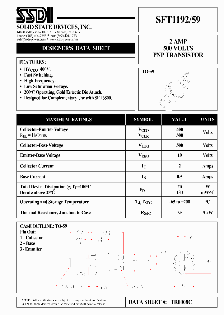SFT119259_1307825.PDF Datasheet