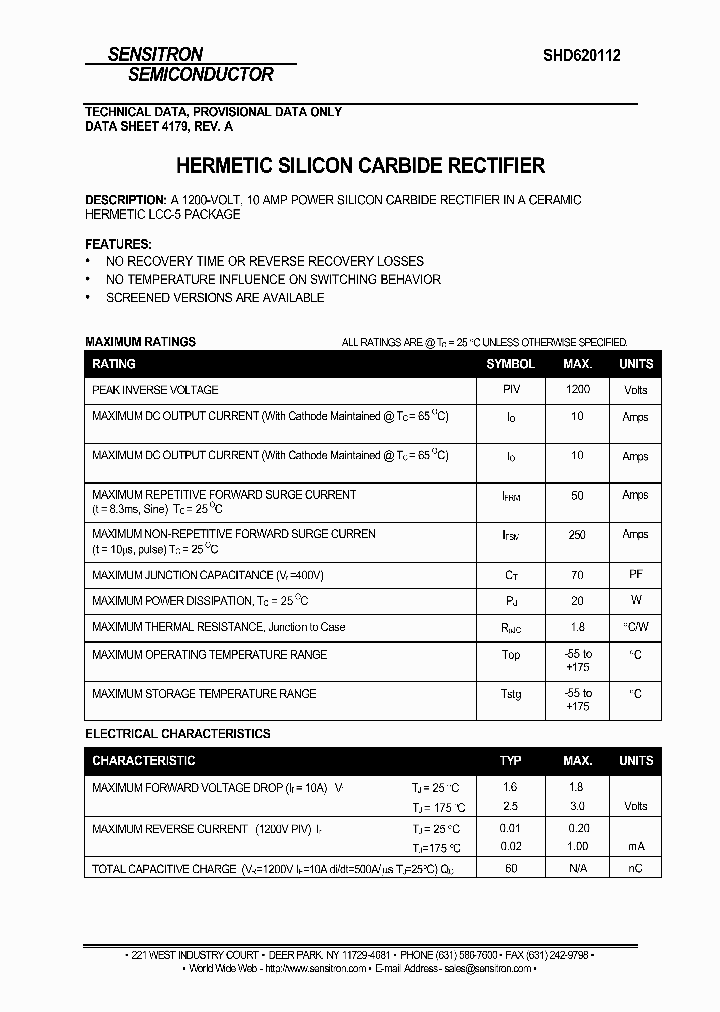 SHD620112_1308494.PDF Datasheet