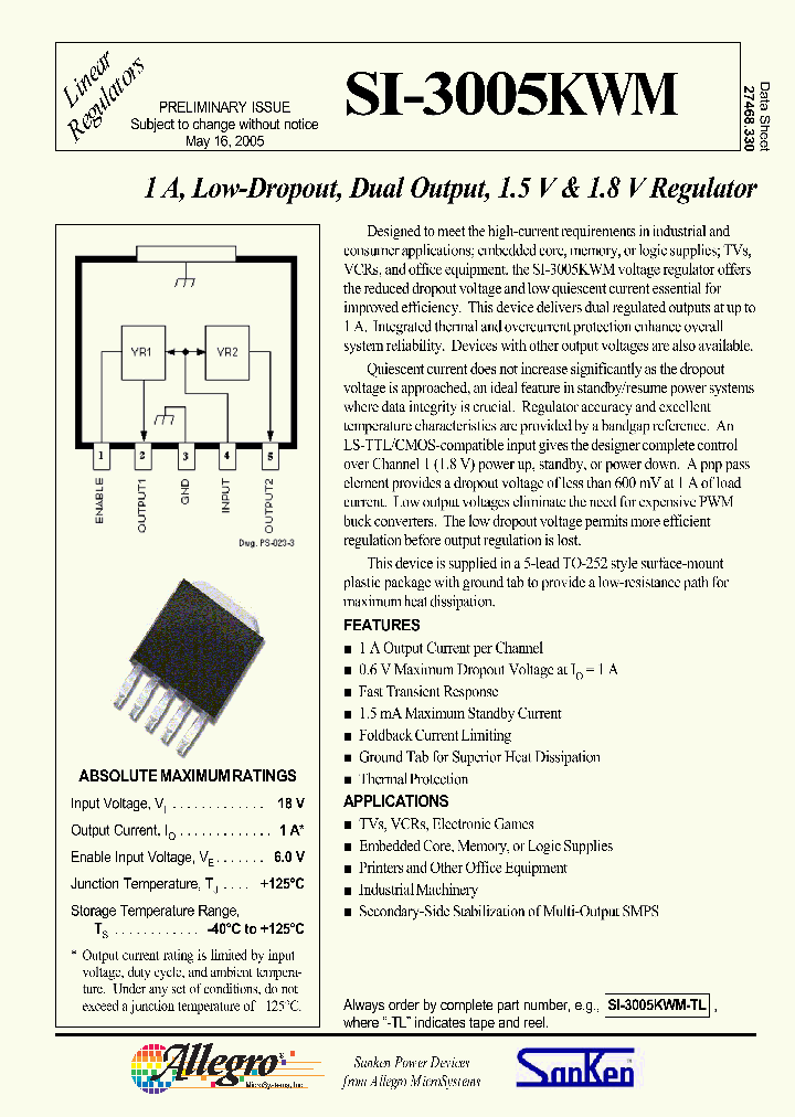 SI-3005KWM-TL_1308659.PDF Datasheet