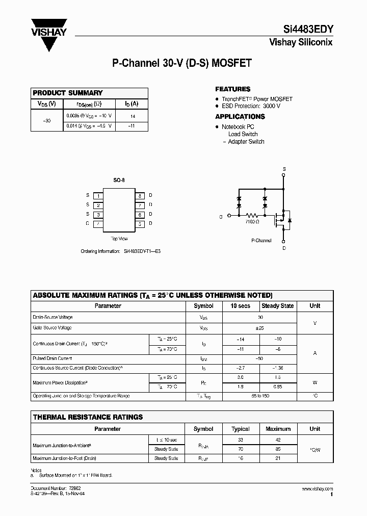 SI4483EDY-T1-E3_1308818.PDF Datasheet