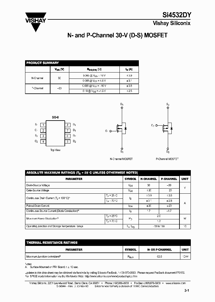 SI4532DY_1155037.PDF Datasheet