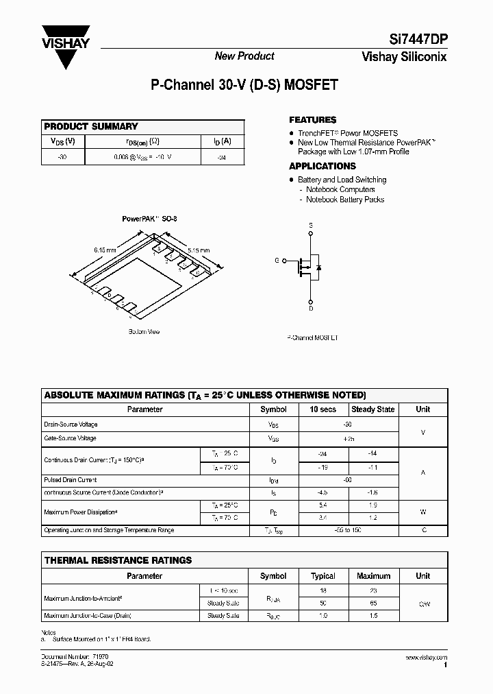 SI7447DP_1144173.PDF Datasheet