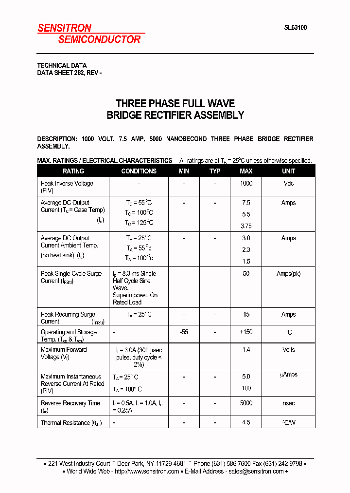 SL63100_1310091.PDF Datasheet