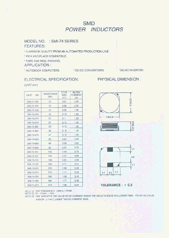 SMI-74-820_1311385.PDF Datasheet
