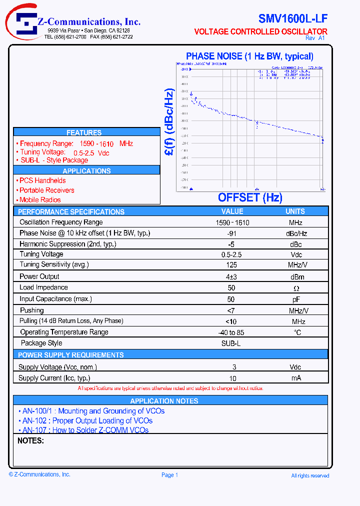 SMV1600L-LF_1311675.PDF Datasheet