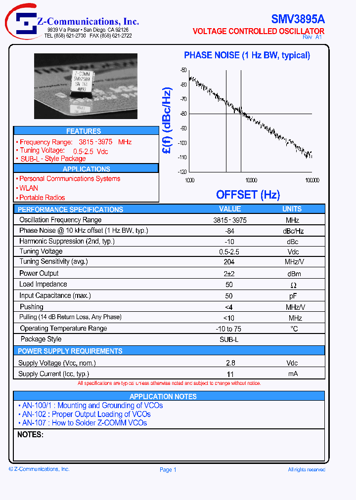 SMV3895A_1311736.PDF Datasheet