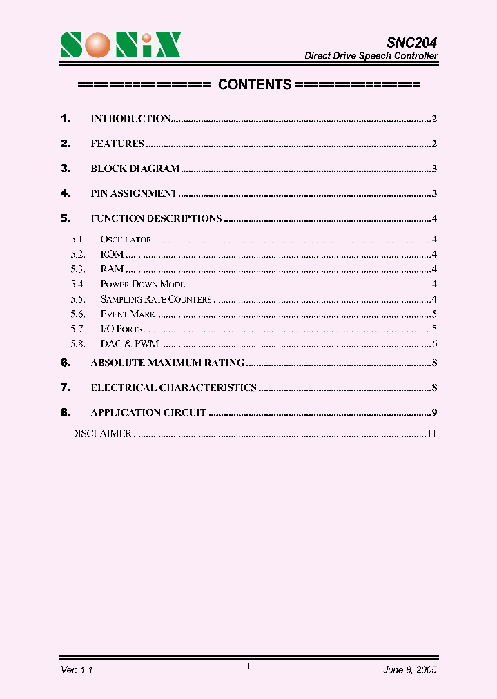 SNC204_1121002.PDF Datasheet
