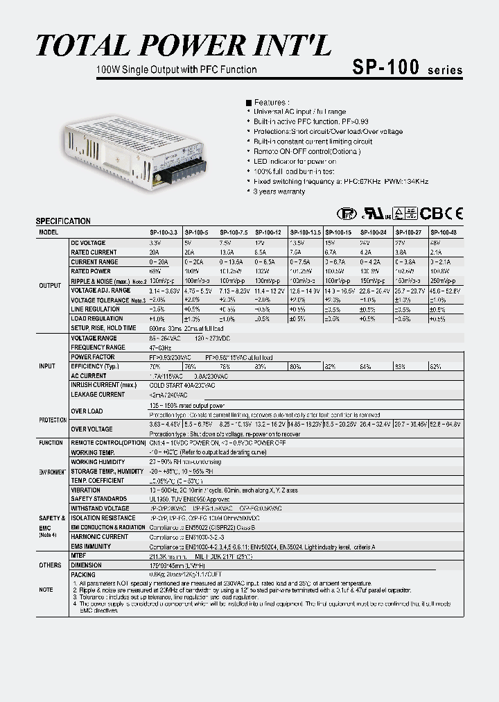 SP-100-75_1314712.PDF Datasheet