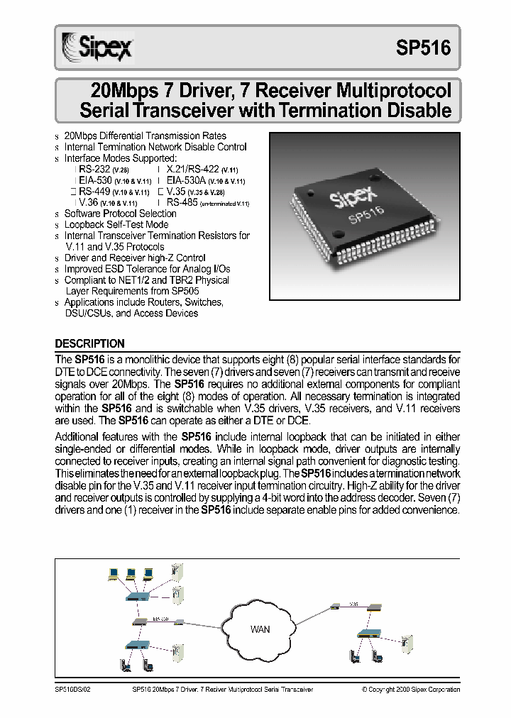 SP516CF_1314943.PDF Datasheet