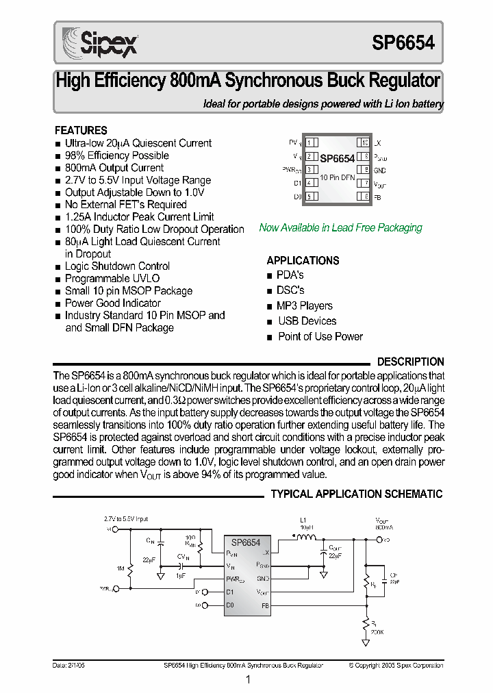 SP665405_1315057.PDF Datasheet