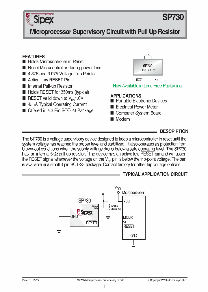 SP73005_1315108.PDF Datasheet