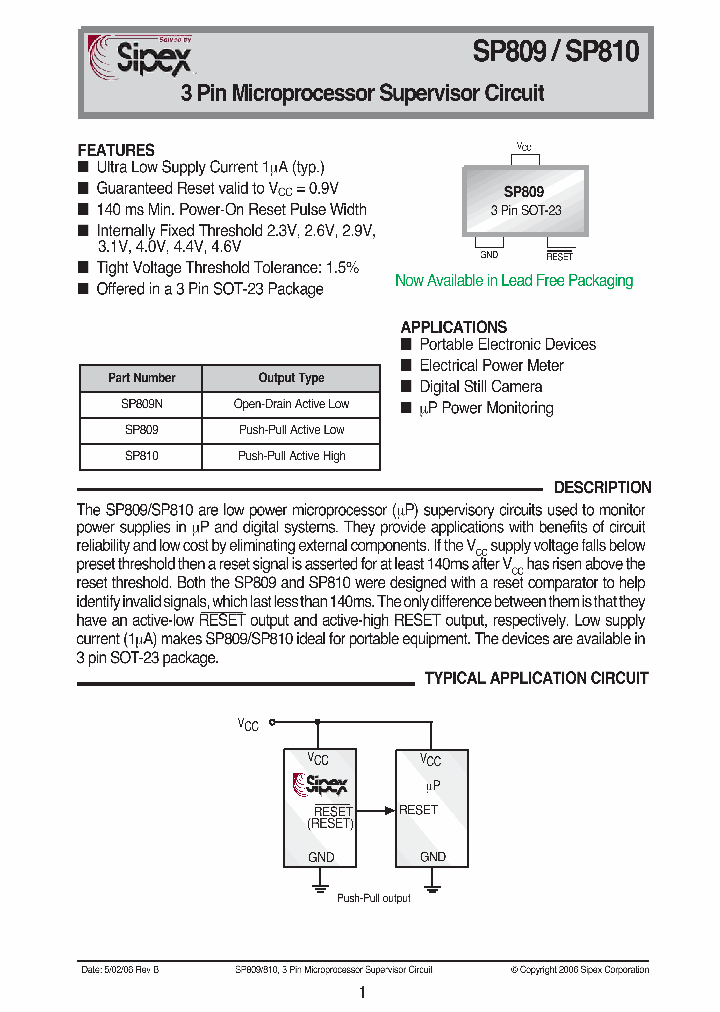 SP809EK-2-9TR_1009103.PDF Datasheet