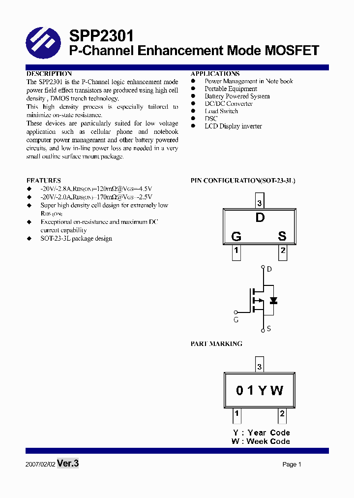 SPP2301S23RG_1315579.PDF Datasheet
