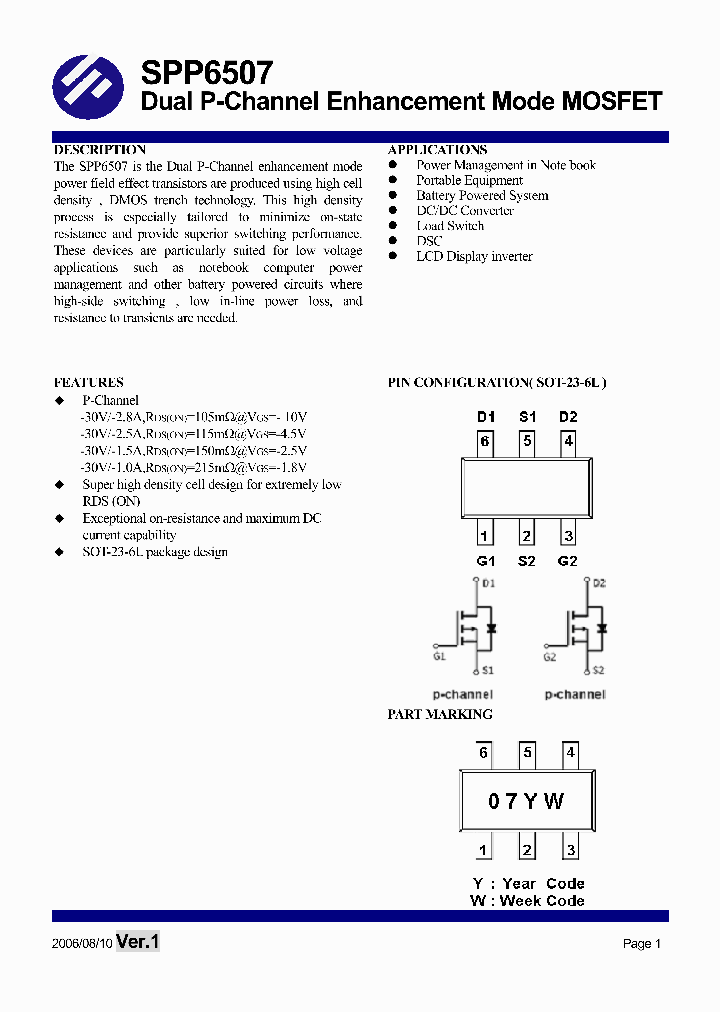 SPP6507S26RG_1315601.PDF Datasheet