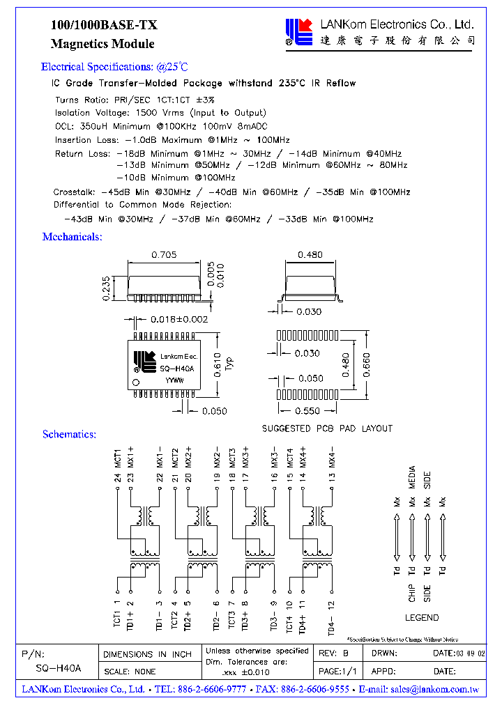 SQ-H40A_1315919.PDF Datasheet