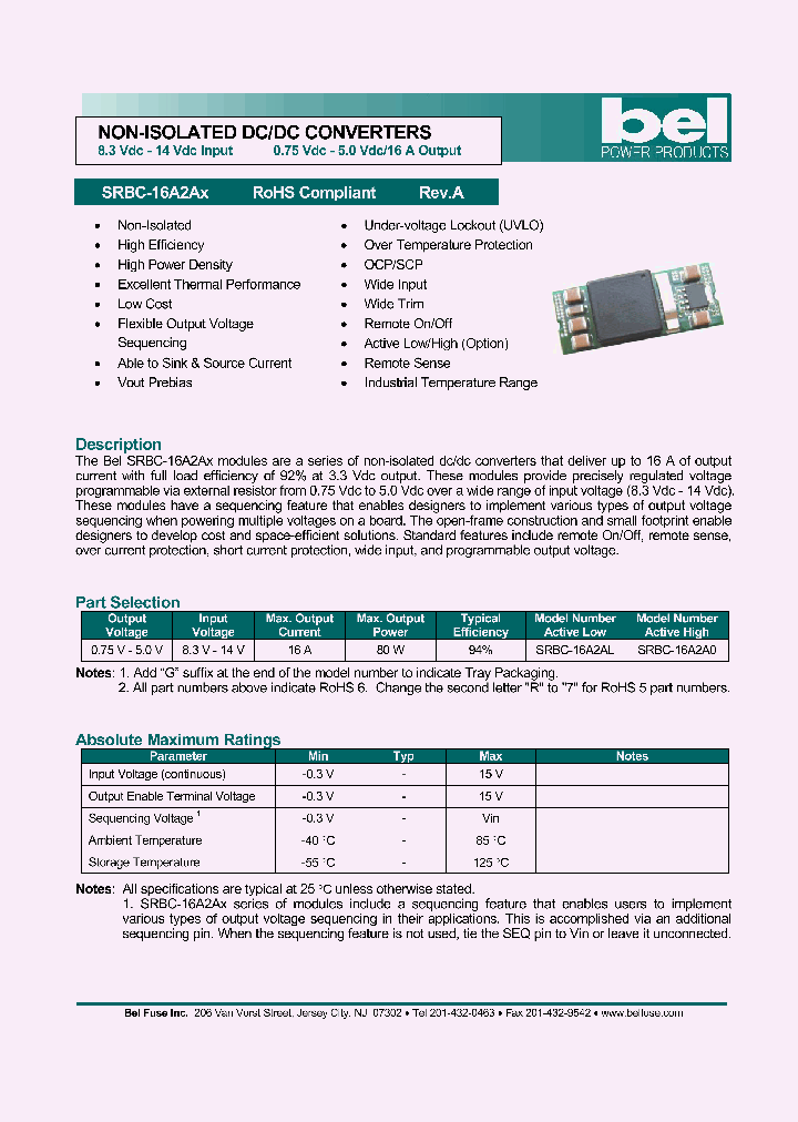 SRBC-16A2A0_1105251.PDF Datasheet