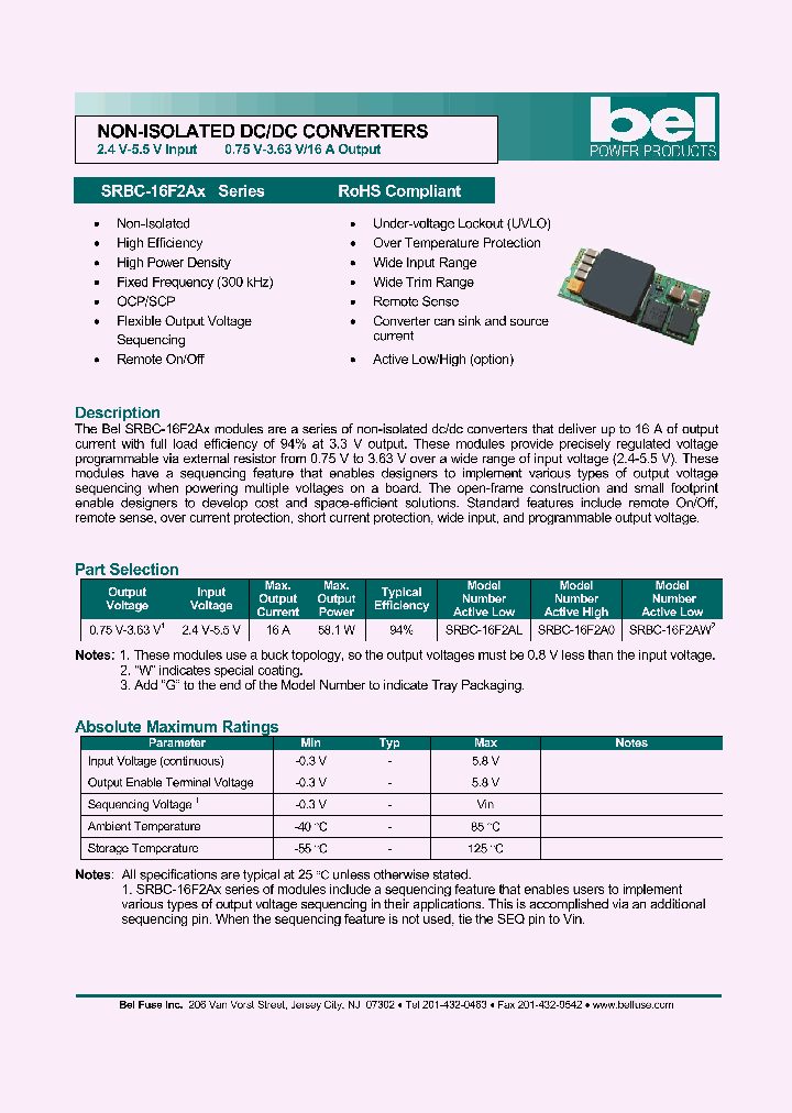 SRBC-16F2A0_1105258.PDF Datasheet