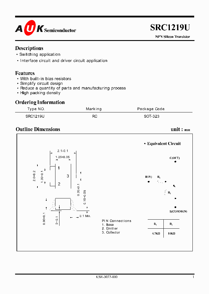 SRC1219U_1316350.PDF Datasheet