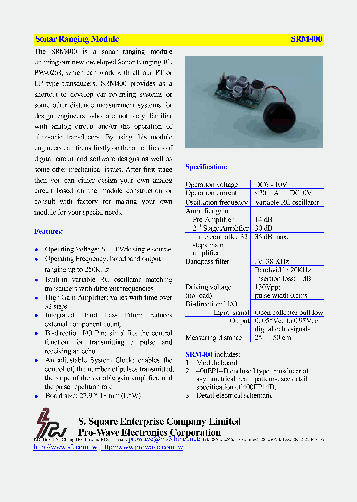 SRM400_1316395.PDF Datasheet