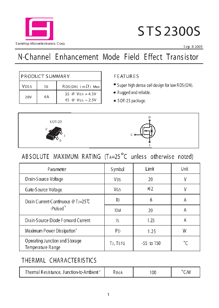 STS2300S_1164933.PDF Datasheet