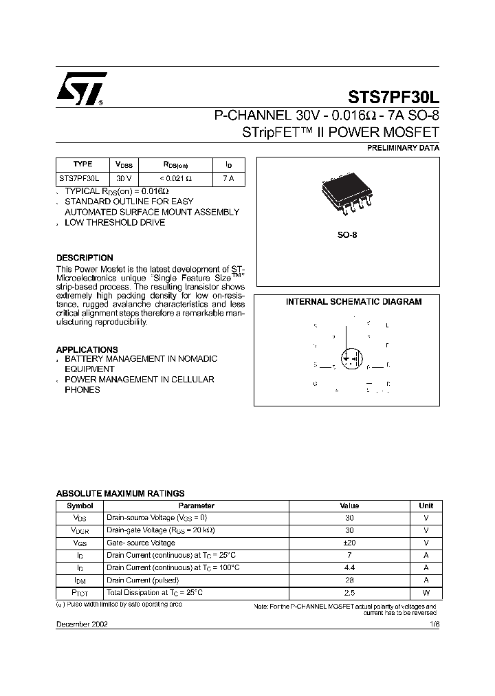 STS7PF30L_1319392.PDF Datasheet
