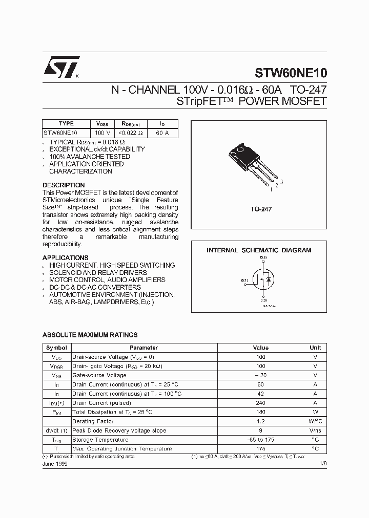 STW60NE10_1319654.PDF Datasheet