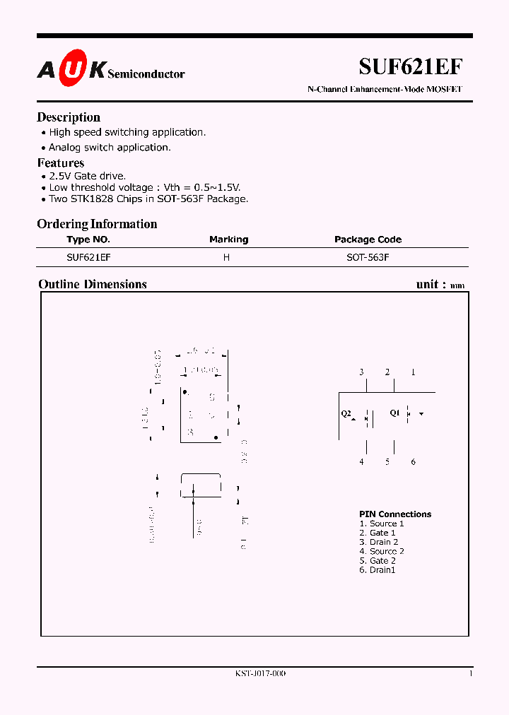 SUF621EF_1319788.PDF Datasheet