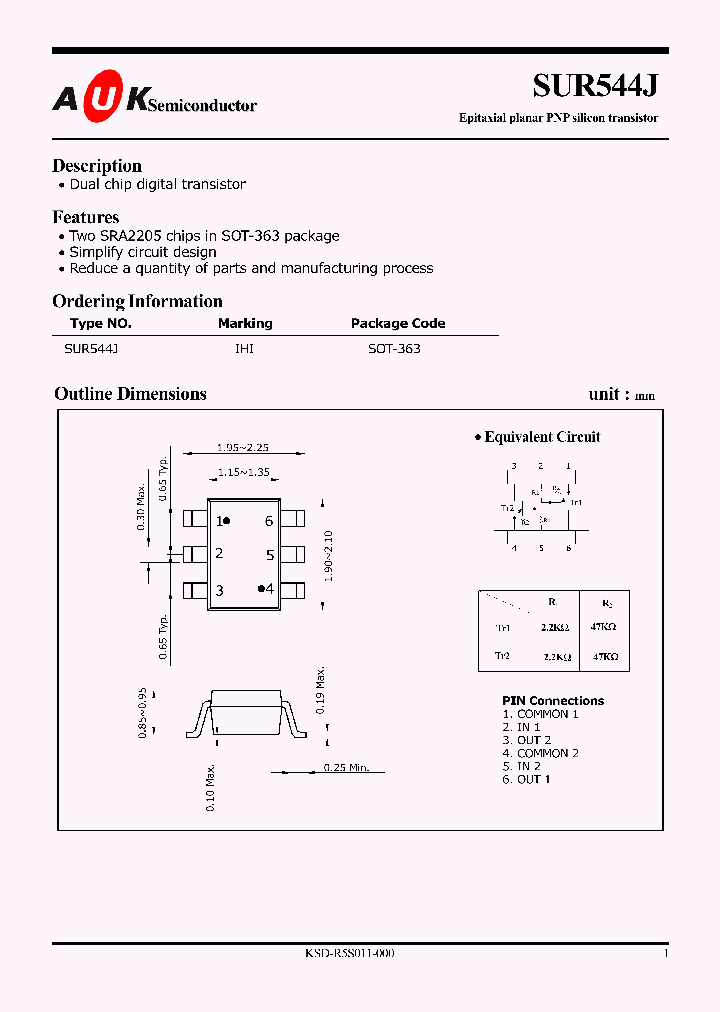 SUR544J_1319921.PDF Datasheet
