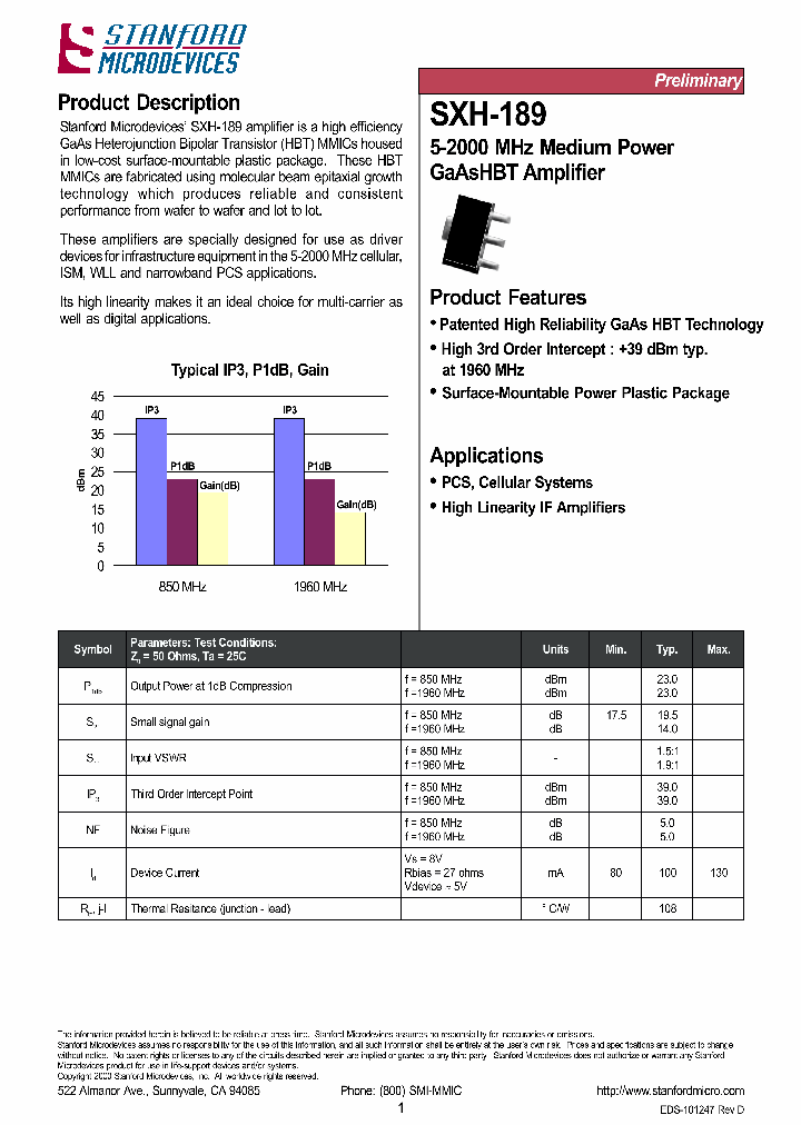 SXH-189_1320177.PDF Datasheet