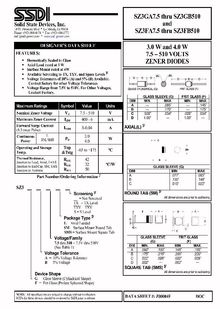 SZ3GA91_1320766.PDF Datasheet