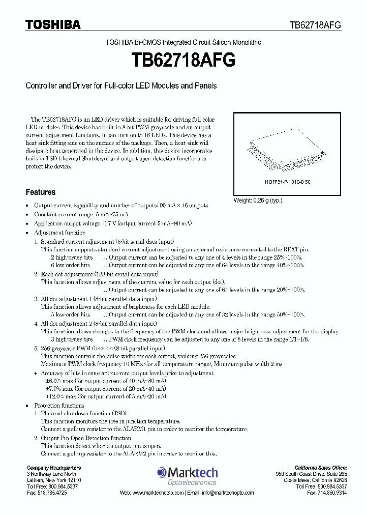 TB6718AFG_1321816.PDF Datasheet