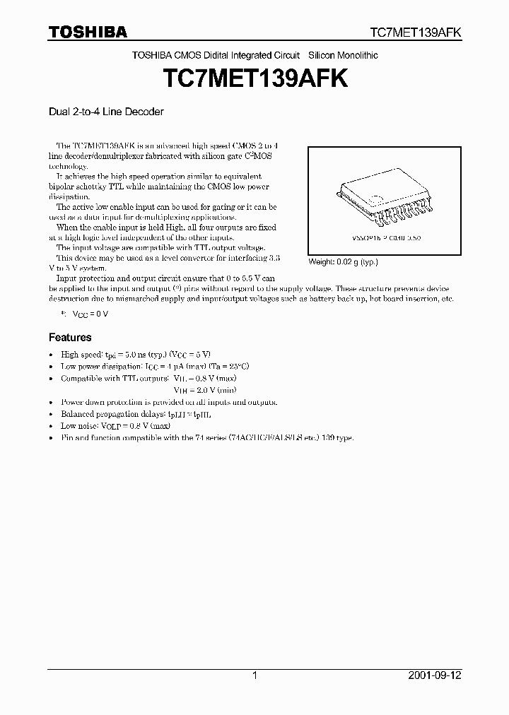 TC7MET139AFK_1128930.PDF Datasheet