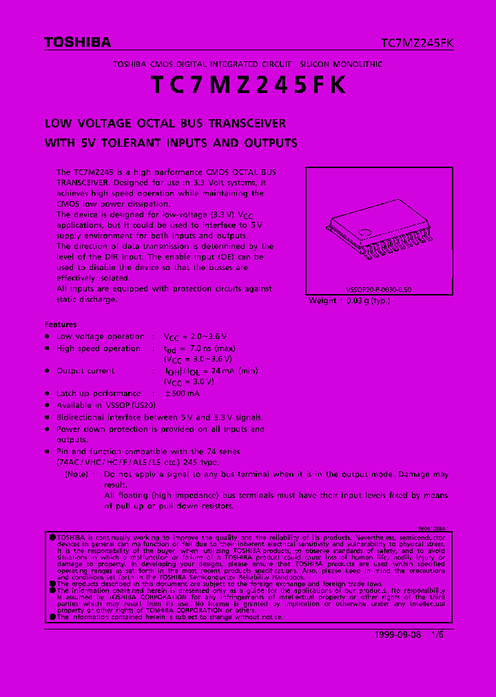 TC7MZ245FK_1322735.PDF Datasheet