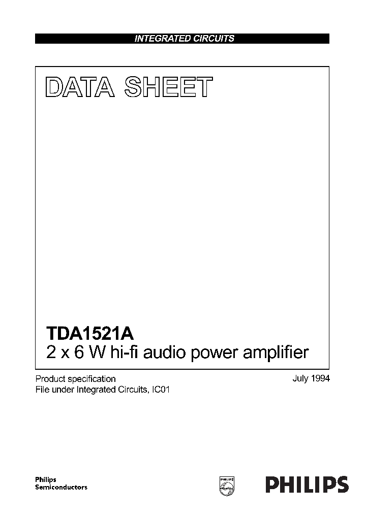 TDA1521A_1323356.PDF Datasheet