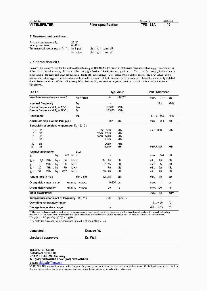 TFS133A_1324398.PDF Datasheet