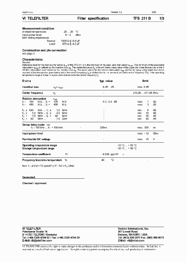 TFS211B_1324485.PDF Datasheet